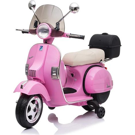 MINI MOTO PER BAMBINI VESPA PX 150 FULL Pink-de