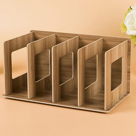Étagère à CD/DVD pliable en bois (1/5)