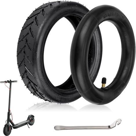 Schlauch und Outdoor-Reifen, 8 1/2 Zoll Schlauch, 8,5 Zoll Ersatzreifen für Xiaomi Scooter, passend für Xiaomi M365/Pro/Pro 2/1S Elektroroller