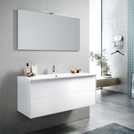 Composizione 4 pezzi AGO bianco opaco