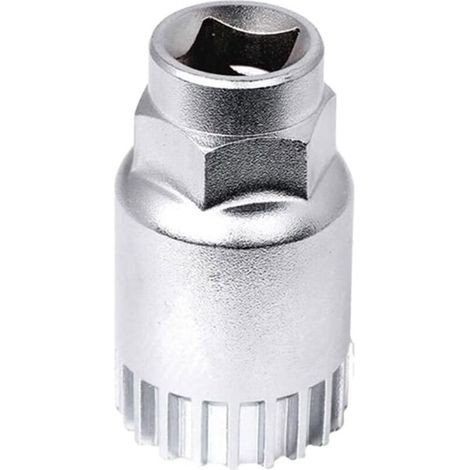 Herramienta de reparación de bicicletas TOL-113: extractor de pedalier de 2 piezas, llave de tubo de 20 dientes (1/4)