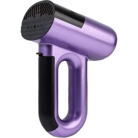 1 fer à repasser vapeur portable, puissance vapeur circulaire, fixation par adsorption sous vide, idéal pour voyage et petit espace