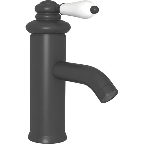 Rubinetto Lavabo Bagno Rubinetto Lavabo Miscelatore Bagno Miscelatore Camera Acqua Casa Interno 18 cm Grigio 020003521