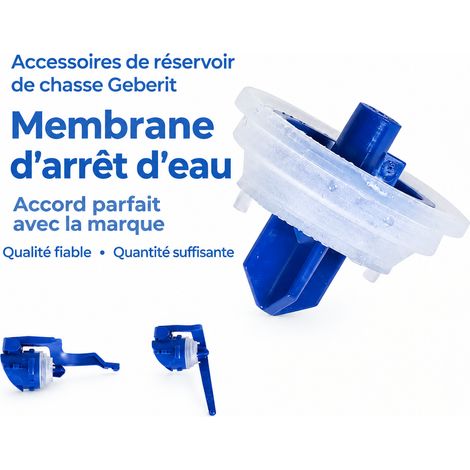Membrane de robinet d'arrivée d'eau en silicone compatible Typ 360 Typ 380 réf 242.313.00.1 étanchéité de chasse WC – Livraison gratuite (1/5)