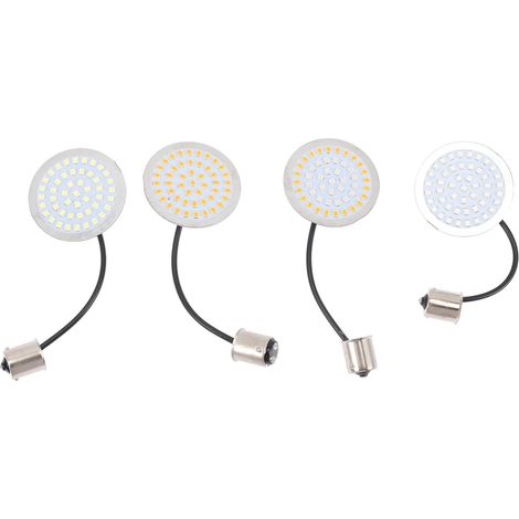 4pièces Clignotants Led Feux De Étanches Pour Accessoires De Indicateurs De Direction Avec Design Moderne Et Installation Facile