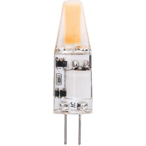Ampoule LED G4 COB 3W 400lm pour lampe de plafond, lustre, applique AC/DC 12V blanc chaud 2700K (1/5)