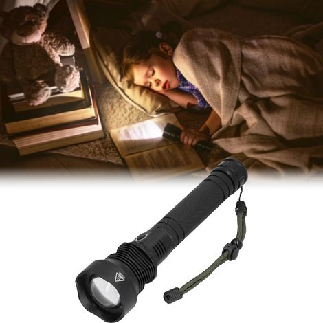 Lampe torche LED P70, puce XPH70, étanche, rechargeable par USB, lampe torche haute puissance. (1/5)