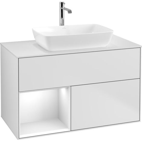 Villeroy & Boch F771GFMT Meuble sous-lavabo Finion F77 (1/2)