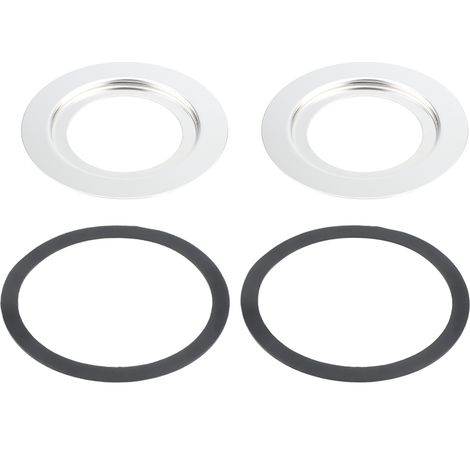 Ortviai Adapteur Évier pour Broyeur Alimentaire en Acier Inoxydable 180 mm vers 114 mm – 2 Pièces (1/4)