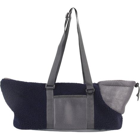 1 Stück kleine Hunde-Reisetasche - Tragbare Haustier-Ausflugstasche, warme Katzentasche - weich faltbar (1/4)