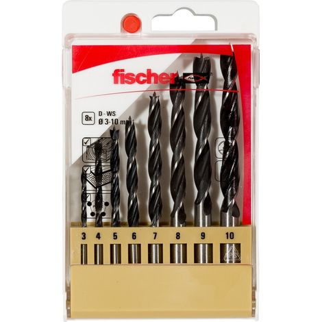 Fischer Holzbohrer D-WS Set 3-10 mm (8 Teile) - 536609 (1/5)