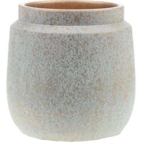 Lou De Castellane - Vase Galassia blanc et or 20 cm (1/3)