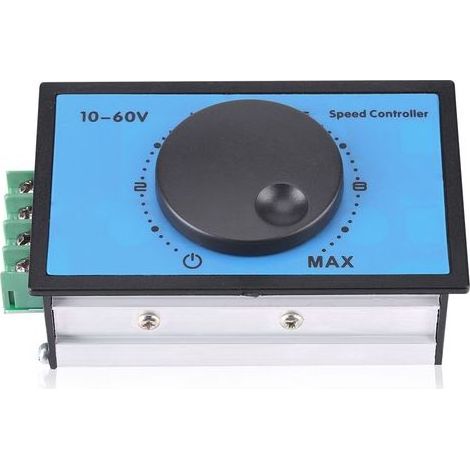 20A 10-60V 12V 24V 36V 48V PWM Contrôleur de Vitesse de Moteur à Courant Continu Module de Commutation du Moteur avec le Panneau de Commande Pratique Permettant un Contrôleur (1/5)