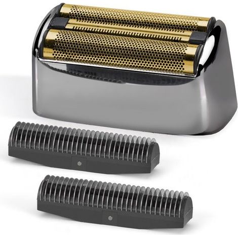 Tete de remplacement rasoir - BABYLISS - ACFS991DBLD - Double grille titane - Magnétique - Waterproof (1/2)