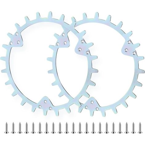 Pointes de Traction pour Tondeuse Robot Husq/varna Ø 252mm avec 21 Vis, Robotic Lawnmower Spikes for Hus/qvarna Automower330/440/420/435XAWD/430X/435X/450X, Amélioration de Traction (1/5)