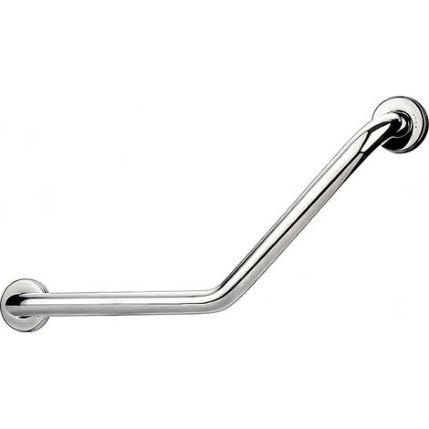 Poignée De Salle De Bain - Acier Inoxydable 304 - Courbe 135° - Diamètre 25 Mm - Charge Max 150 Kg - Pour Personnes À Mobilité Réduite - 1 Pièce (1/5)