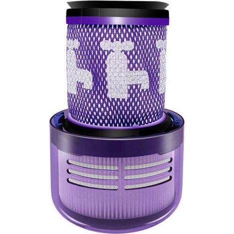 Filtres HEPA de rechange pour Dyson V12 Detect Slim, filtre d'aspirateur pour aspirateur sans fil Dyson V12 Slim Absolute Extra/Total Clean/Fluffy, 971517-01 (1/4)
