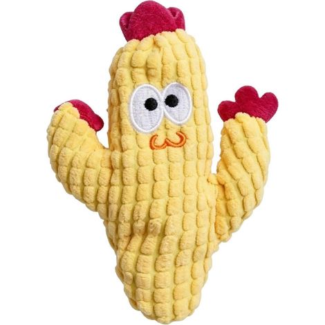 Peluche Cactus à macher Jouet - Chatnip Filled pour Santé dentaire - pour Jeu interactif et Boredom (1/5)