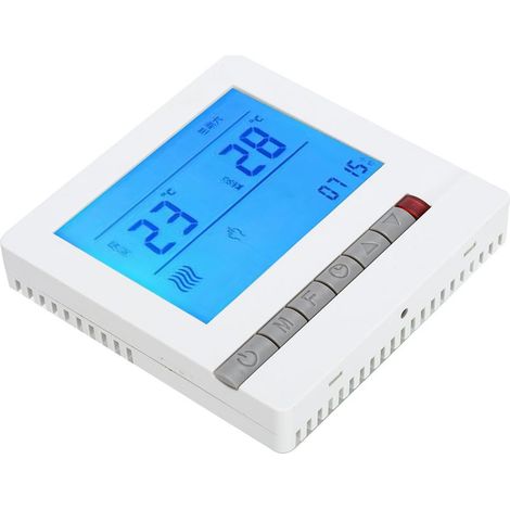 Thermostat Intelligent pour Plancher Chauffant à Eau avec Écran LCD AC220V (1/5)