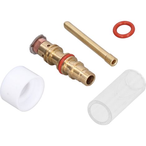 Kit de pièces de rechange pour torche TIG en céramique, compatible modèles WP‑17/18/26, 2.4mm pour soudage