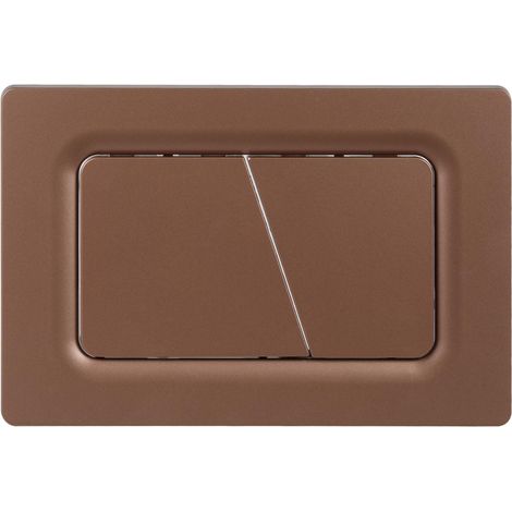 Plaque Commande WC Mat Pour Sigma UP300/UP320 Bronze (1/5)