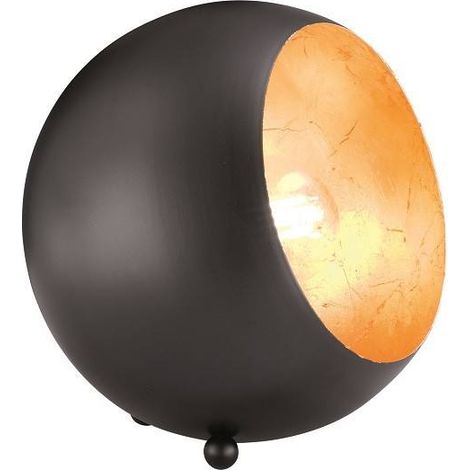 Lampe design, Lampe de table Billy Noir en Metal, TRIO (1/6)