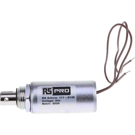 Electroaimant linéaire RS PRO 24 V ( Prix pour 1 ) (1/3)