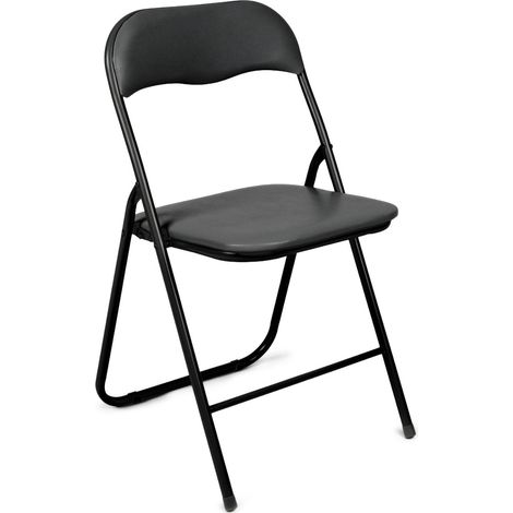 Sedia pieghevole imbottita Basic 44x46x78 cm 7house