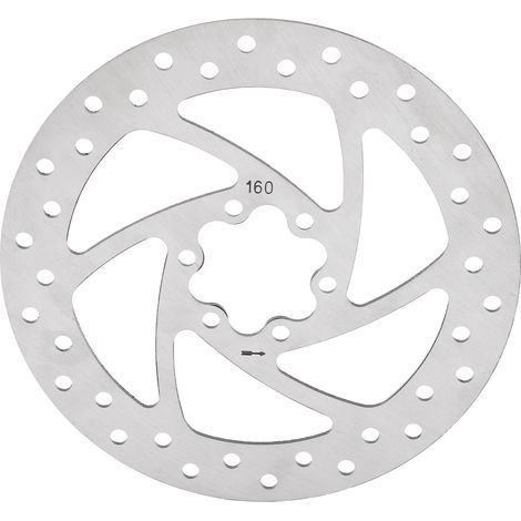 Convient aux disques de frein de VTT, flasque ronde à six trous, pièces de rechange pour disques de frein de vélo de 160 mm (1/5)