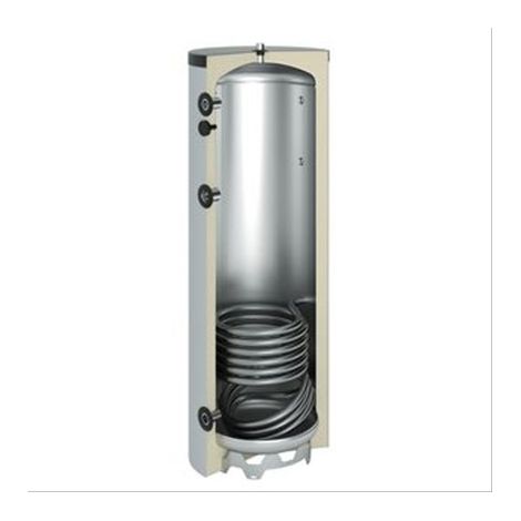 Ballon tampon acier 300 litres 1 serpentin 1750x610 Classe A+
