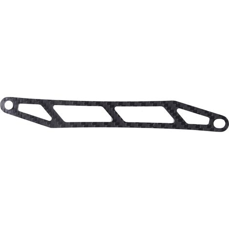 Support de batterie RC noir en fibre de carbone, montage facile, pièces détachées pour voitures RC TAMIYA TT02 TT02B 1/10 (1/5)