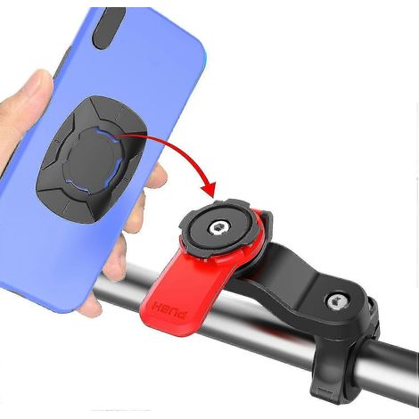 Support de téléphone Quad Lock Out pour moto, vélo et VTT (1/2)