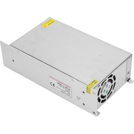 Adaptateur de commande d'alimentation à découpage, alliage d'aluminium DC24V, bande lumineuse LED pour imprimante 3D (S-720-24 (24V 30A 720W) AC170-250V) (1/5)