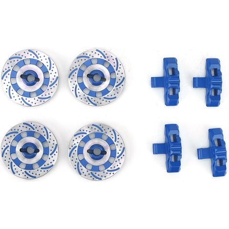 Disque de frein adapté pour TRAXXAS Unlimited Desert Racer UDR 1/7 RC, pièce de roue, couleur bleu foncé, remplacement de frein à disque (1/5)