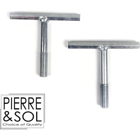 2 clés de levage - Couvercle L&S - LINE ECO -           M12