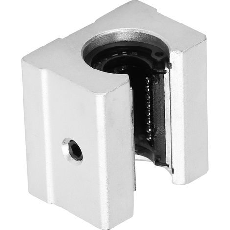 Bloc de guidage linéaire ouvert monobloc de précision en acier inoxydable SBR12UU (1/5)