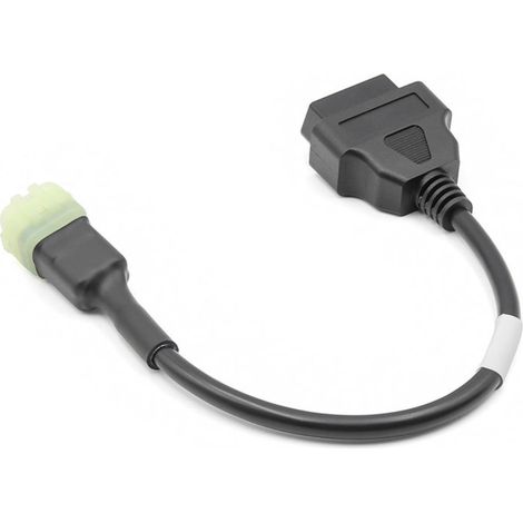 6-poliges auf 16-poliges OBD2-Adapterkabel für Motorrad-Fehlererkennung (1/5)