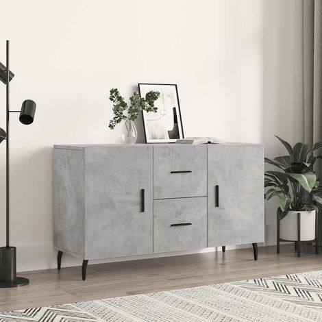 vidaXL Sideboard Concrete Grey 100x36x60 cm Engineered Wood (1/5)