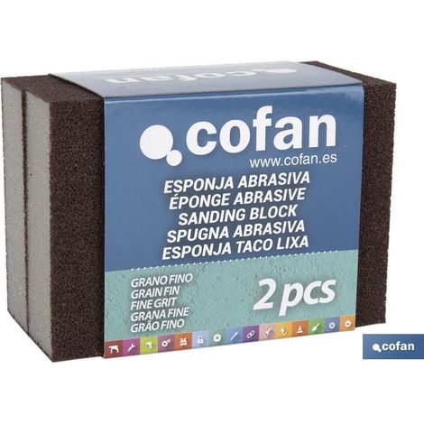 COFAN LIJA ESPONJA TACO FINO (PACK 2 U.