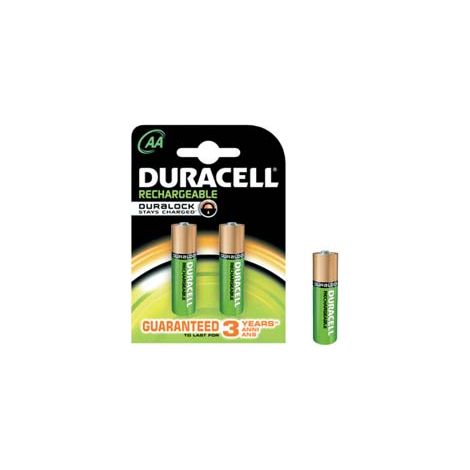 PILA RICARICABILE STILO (AA) - 2 blister DURACELL