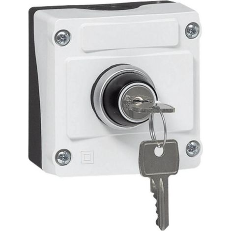 Baco 2050001239433 Conmutador de llave IP66 negro y gris
