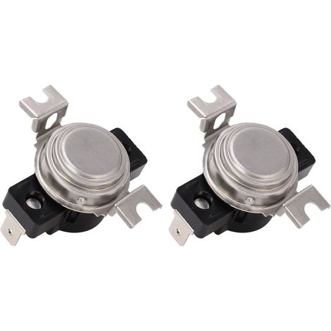 KSD302R 2-teiliger Thermostatschalter, empfindlicher Bimetallstreifen 250V 25A 130°C, automatischer Temperaturregler für elektrische Geräte. (1/5)