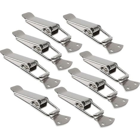 Fermoir de tension en acier inoxydable avec vis, fermoir à levier de 56 mm, loquet à ressort à bascule, clip de serrage, fermeture de boîte, capuchon de verrouillage (1/5)