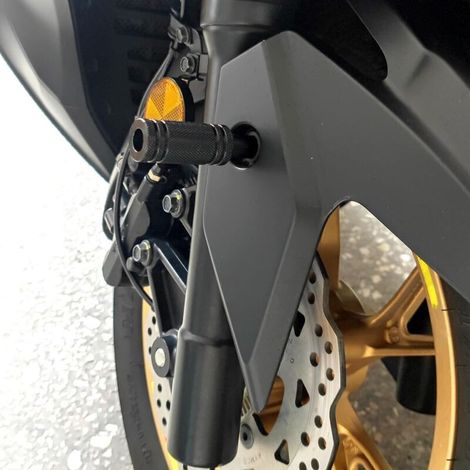 Supporto fari per moto, supporto fanali, supporto parafango, fanali antinebbia per fori M8/M6 (1/3)