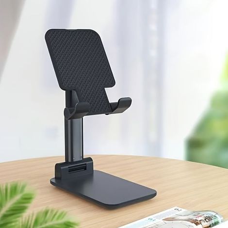 Einteiliger, faltbarer Handyhalter, geeignet für Mobiltelefone und Tablets (1/3)