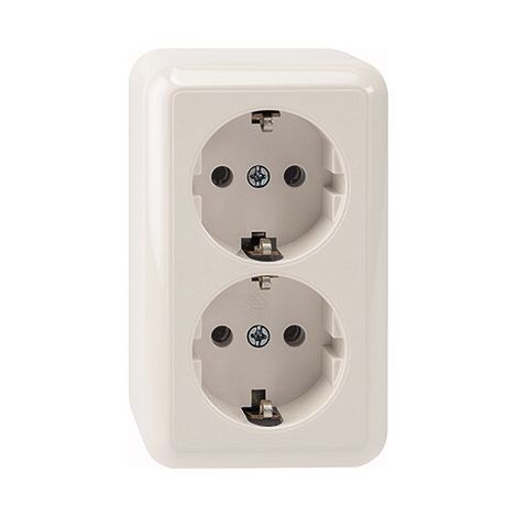 Toma eléctrica Merten meg2421-8719 doble 16 A 250 V