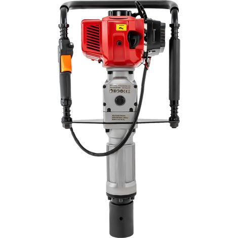 Driver per pali a benzina, a 2 tempi, per recinzioni, raffreddamento ad aria, 1900 W, 6500 giri/min, per recinzioni da giardino