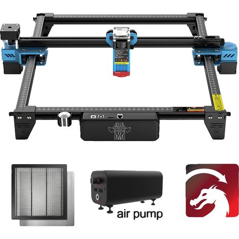 Graveur Laser CNC, Gravure de Précision, Large Compatibilité de Matériaux, Kit 2, UE-b, TTS-55 PRO-b (1/2)