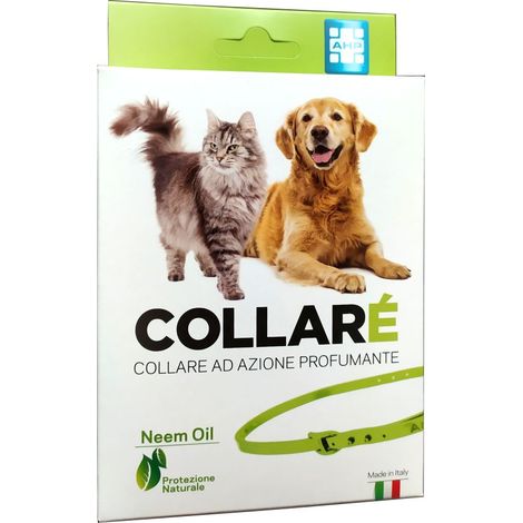 Collaré Protezione Naturale Neem Colore Verde Fragranza Erbacea