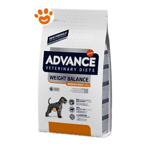 Advance Dog Veterinary Diets Weight Balance Adult Medium Maxi - Sacco da 3 kg (1/2)
